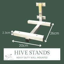 Load image into Gallery viewer, Stand For Stingless Bee Hives- Stainless Steel Wall Mount