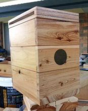 Load image into Gallery viewer, Native Bee Hives Hand Made
