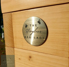 Load image into Gallery viewer, Native Bee Hives Hand Made
