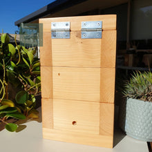 Load image into Gallery viewer, Native Bee Hives Hand Made
